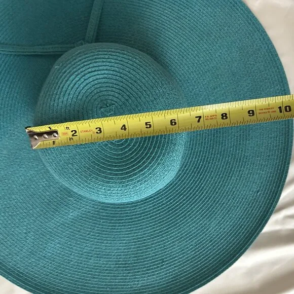 Teal Blue Sun Hat - U3i - Picture 12 of 12